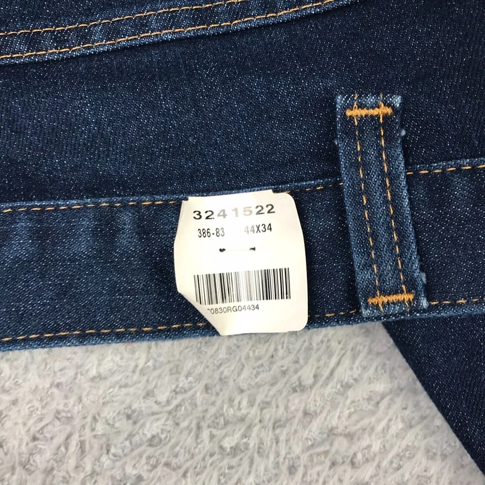 Carhartt Jeans Mens 44x34 Modern Fit Dark Wash Relaxed Straight NEW NWT